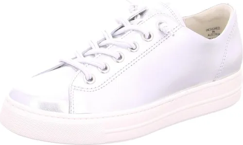 Paul Green 4081-455 Slip-On Sneaker - Eleganter Komfort in Silber - Sneaker aus hochwertigem Leder mit metallischer Optik, ideal für stilvolle Auftritte und maximalen Tragekomfort dank herausnehmbarer Innensohle.