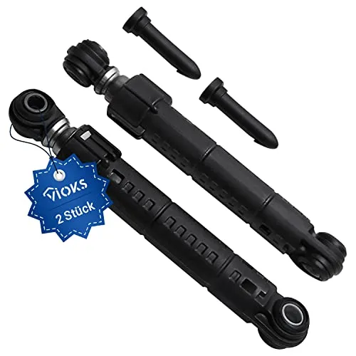 VIOKS 2x Stoßdämpfer Waschmaschine 90N Ersatz für Bosch Siеmens Neff 00448032 Quelle 02200590 Suspa Reibedämpfer
