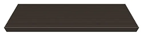 DOLLE TRIMAX Stufe für Außentreppen 80 x 22 x 4 cm Dunkelbraun glasfaserverstärkter Kunststoff sicherer Tritt