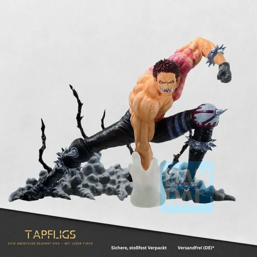 Banpresto Ichibansho Charlotte Katakuri Figur 10cm - Model Statuen, detailreiche Sammlerfigur von Charlotte Katakuri aus 