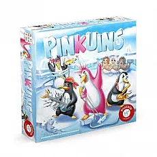 Piatnik Spiel Pinkuins - Gesellschaftsspiel für Kinder ab 6 Jahren, fördert strategisches Denken und Teamarbeit in einem spannenden Pinguin-Abenteuer.