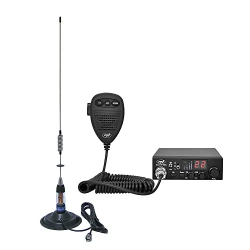 CB Funkgerät Kit PNI Escort HP 8000L ASQ mit Antenne