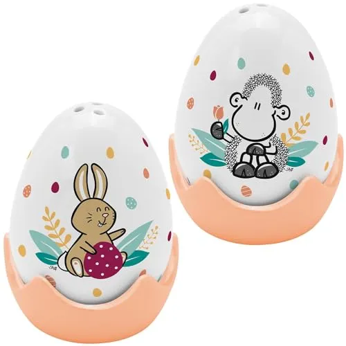 Sheepworld Eierbecher-Streuer-Set Motiv