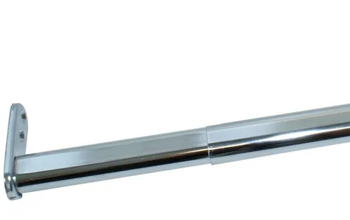 Kleiderstange ausziehbar Teleskoprohr 40-60cm Garderobenstange Schrankrohr *542