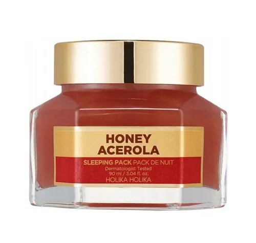Holika Holika Honey Sleeping Pack Nachtmaske mit Acerola 90ml - Die Honey Sleeping Pack Nachtmaske mit Acerola 90ml sorgt für intensive Feuchtigkeit und ein erfrischtes Hautbild über Nacht. Ideal für die tägliche Pflege.