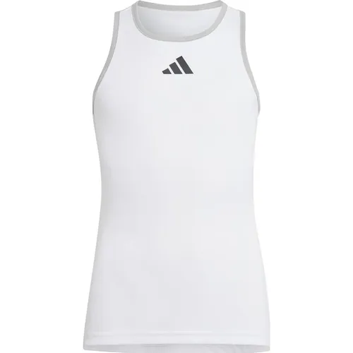 adidas Girls Club Tank weiss (140) (HS0566)