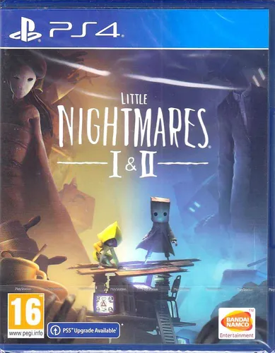 Little Nightmares 1 & 2 - PS4 [EU Version] - Horror-Puzzle-Plattform-Spiele, erlebe die packenden Abenteuer von Six und Mono in einer einzigartigen, atmosphärischen Welt voller Geheimnisse und Gefahren.