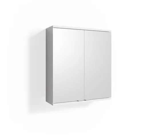 Vicco Badezimmerspiegelschrank Roy, Weiß, 60 x 68 cm