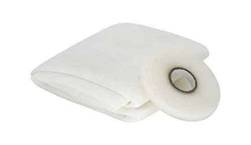 APANA - Fliegengitter Insektenschutz Fenster bodentief ohne Bohren Klettband Mückengitter Gaze französischer Balkon kürzbar weiß 150 x 220 cm