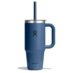 Hydro Flask Travel Tumbler 710 ml – Edelstahl mit Spritzfestem Deckel – Harbor Blue - Der Hydro Flask Travel Tumbler bietet 710 ml Fassungsvermögen und eine doppelwandige Vakuumisolierung für langanhaltende Kälte. Der transparente, robuste Deckel sorgt für sicheres Trinken unterwegs – ideal für aktive Tage!