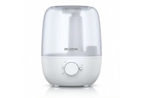 Brandson Luftbefeuchter 2000 ml mit Drehregler in weiß von Brandson