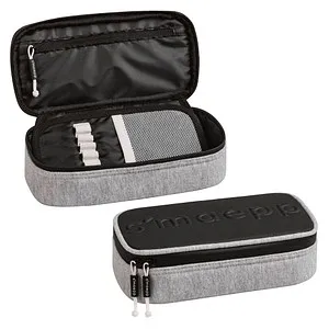 BRUNNEN Schlampermäppchen s'maepp XL grau, 22,0 x 11,0 cm