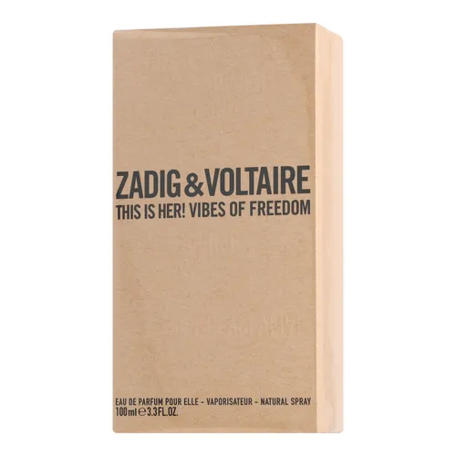 Zadig & Voltaire This is Her! Vibes of Freedom Eau de Parfum 100 ml - Damendüfte mit einem klassischen und eleganten Duft, perfekt für besondere Anlässe und jeden Tag.