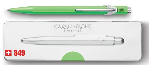CARAN D'ACHE Druckkugelschreiber 849 POPLINE FLUO grün von Caran d'Ache
