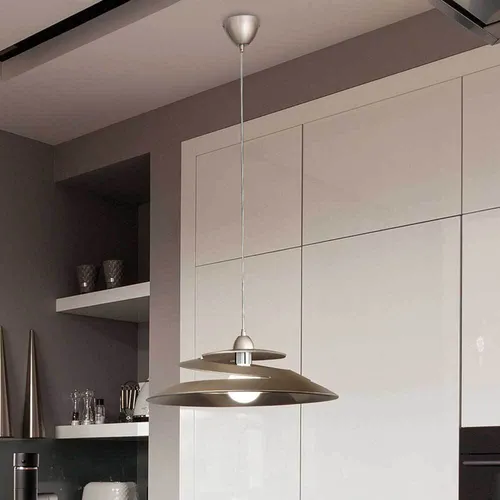 Fabas Luce Pendelleuchte Aragon E27 Ø530mm Bronze von Fabas Luce