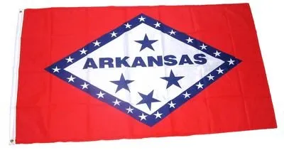 Fahne / Flagge USA Arkansas NEU 90 x 150 cm Flaggen