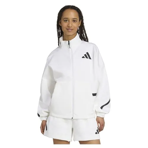 ADIDAS Damen Jacke Z.N.E. in weiß von adidas