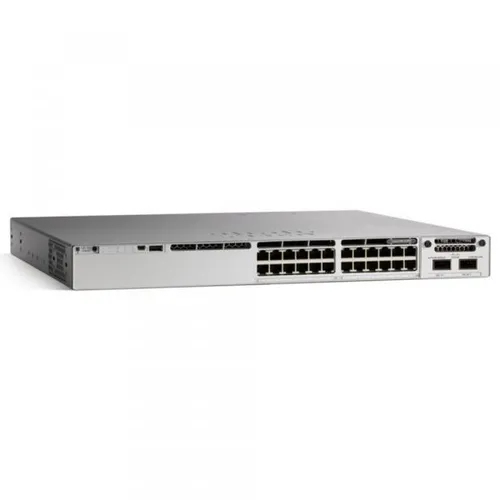 Cisco Catalyst C9300-24UX-A 10G Managed Switch - Netzwerk-Switch, 24 Ports, unterstützt Power over Ethernet (PoE) und bietet eine hohe Datenübertragungskapazität von 640 Gbit/s für effiziente Netzwerke.
