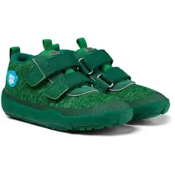 Affenzahn Übergangsschuh Knit Happy Frosch Größe 21 - Babyschuhe, bequemer Slipper mit fröhlichem Froschdesign für einen sicheren und modischen Auftritt der Kleinsten.