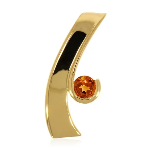 XEN Runder Anhänger mit Citrin von XEN