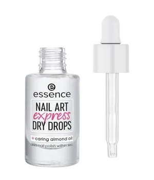 essence Nail Art Express Dry Drops - Nagellack-Schnelltrockner - Gellack, trocknet Nagellack in nur 60 Sekunden, pflegt mit Vitamin E & Mandelöl, vegan und ohne Mikroplastik.
