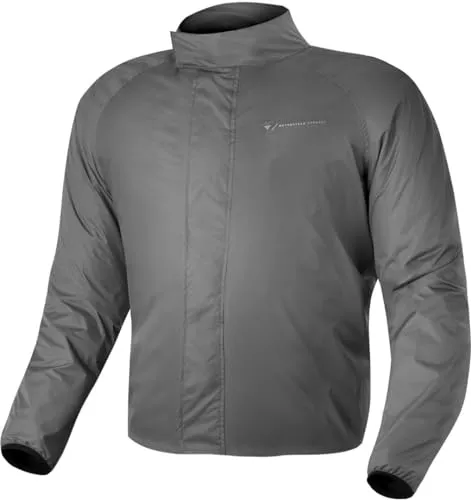 SHIMA RAINSHELL Herren Regenjacke | Wasserdicht und atmungsaktiv - Funktionsjacke mit 5000 mm Wasserdichtigkeit und 3000 g/m²/24 Atmungsaktivität, ideal für Reiter. Praktische Tragetasche für einfachen Transport.