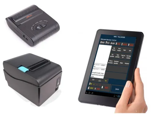 BlitzKasse Mobiles GASTRO Kasse mit Bestellterminal von BlitzKasse