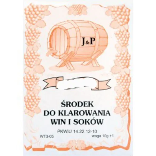 Bentonit Weinklärmittel Schönungsmittel 10 g - Effektives Klärmittel für bis zu 10L Wein oder Saft - ideal für Weiß- und Roséweine. Einfach anzuwenden für klaren Wein in nur einer Woche!