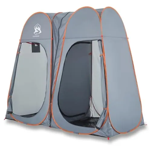 vidaXL Sichtschutzzelt - Faltbares Umkleidezelt mit Pop-Up-Design - Campingzelt mit wasserdichtem 190T Polyester, ideal für Sichtschutz und einfache Handhabung. Perfekt für Outdoor-Aktivitäten und leicht zu transportieren.