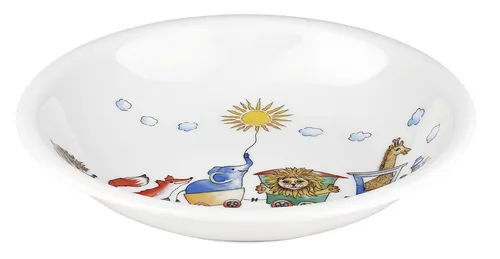 Seltmann Weiden Suppenteller Compact - Flinke Flitzer, (1 St), rund 20 cm