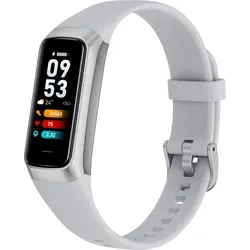 INF Schlanke Smartwatch mit Individualisierung Silber
