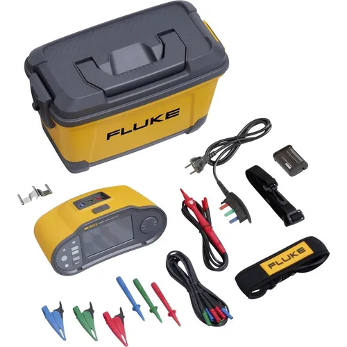 Fluke Installationstester 5581087, 1674 FTT, VDE 0100-600 - Spannungsprüfer zur Prüfung von Elektroanlagen gemäß VDE 0100-600. Mit patentierter Isolationsvorprüfung für erhöhte Sicherheit und Fluke TruTest Software zur effizienten Berichterstellung.