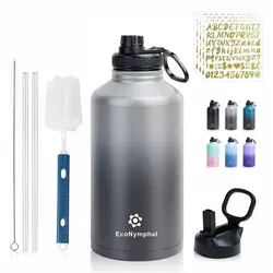 Edelstahl Trinkflasche 1,2 Liter