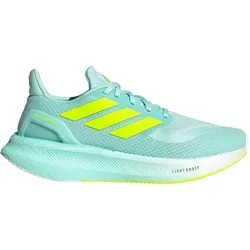 adidas Pureboost 5 Neutralschuh Damen - mint/neongelb, Größe 38 2/3 - Leichter und flexibler Neutralschuh für Damen. Optimaler Komfort und natürliche Laufbewegung dank innovativem Mesh. Ideal für lange Strecken und intensives Training.