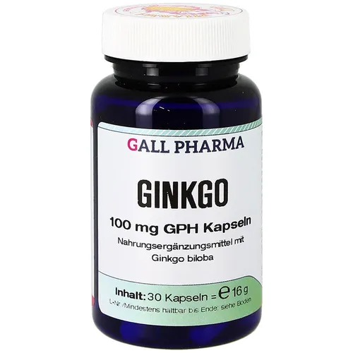 GALL PHARMA Ginkgo 100 mg GPH