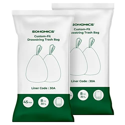 Müllbeutel Weiß von SONGMICS