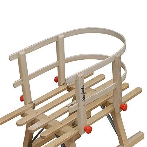 Spolnota Schlittenlehne Holzfarben One Size