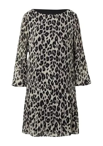 s.Oliver BLACK LABEL Maxikleid bunt 44 EU in schwarz von s.Oliver