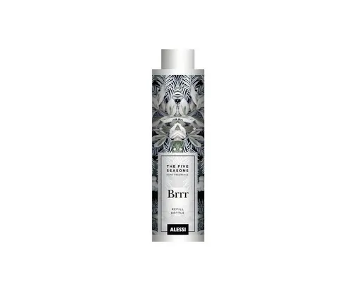Alessi Raumduft-Nachfüllflasche 5 Seasons Brrr 150 ml - Erleben Sie frischen Duft für Ihr Zuhause! Diese Nachfüllflasche ist ideal für die Anwendung in Lufterfrischern, sorgt für eine angenehme Atmosphäre und ist einfach zu handhaben.
