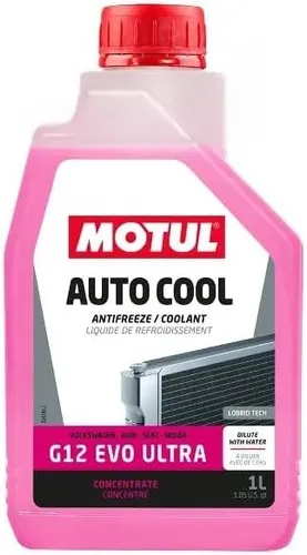 Produktbild 1lt Flüssigkeit Frostschutzmittel Viola MOTUL Auto Cool G12 Evo Ultra Rein Hülle