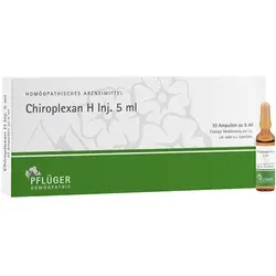 Chiroplexan H Inj. 50 ML - Homöopathisches Arzneimittel zur Unterstützung der Gesundheit, ideal für die sanfte Therapie. Anwendung bei Erwachsenen, nicht für Kinder unter 12 Jahren empfohlen.