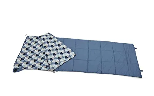 BERGER warm Camper 300g Deckenschlafsack Erwachsene │Flanell 300g Links koppelbar, leicht, XXL-Länge 210 x 80 cm │ Camping Trekking Outdoor Wandern Zelten Schlafsack Outdoor, Schlafsack Camping