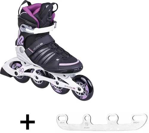 K2 HELENA 90 II SPEEDLACE LTD Inline Skate inkl. SABRES 4 Schlittschuh Eiskufen - 38