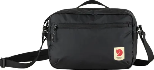 Fjällräven High Coast Crossbody 3L - Stilvolle Freizeittasche in Schwarz - Umhängetasche mit praktischem 3L Volumen, ideal für aktive Ausflüge und den Alltag, aus nachhaltigen Materialien gefertigt.