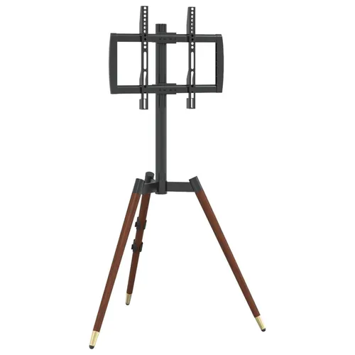 vidaXL TV-Stativ für 37-65 Zoll Fernseher - Stilvolles TV-Stativ für 37-65 Zoll Bildschirme, VESA 400x400 mm, drehbar um ±50° und mit praktischem Kabelmanagement für Ordnung im Büro oder Wohnzimmer.