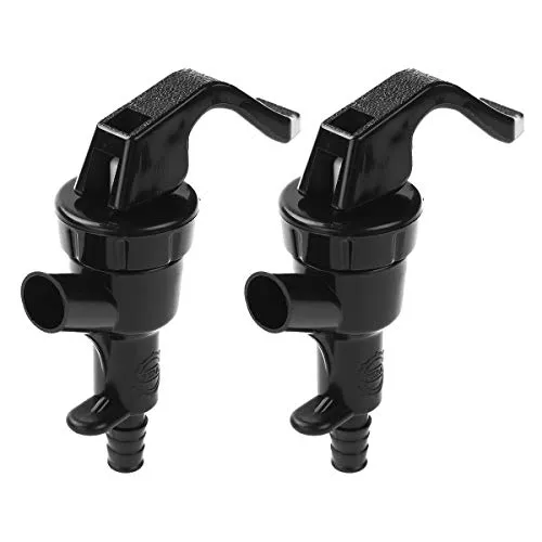 Kunststoff Picknick Wasserhahn Zapfen Fass Bier Zapfhahn Flüssigspender Zapfhahn Trennt Zapfen Fass Abfülleimer Zapfhahn Schwarz für Homebrew Barrel Fermenter Weinbier