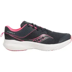Saucony Kinvara 14 LTT Neutralschuh Kinder - Pink/Dunkelblau, Größe 37,5 - Der ultraleichte Saucony Kinvara 14 LTT Neutralschuh bietet maximale Geschwindigkeit und Agilität. Ideal für schnelle Trainingseinheiten, sorgt die reaktive Dämpfung für ein dynamisches Laufgefühl und der flexible Schnitt für optimalen Halt.