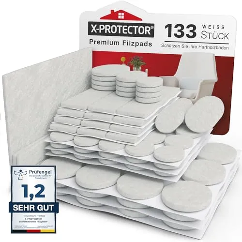 X-Protector Filzgleiter 133 Stück von X-Protector