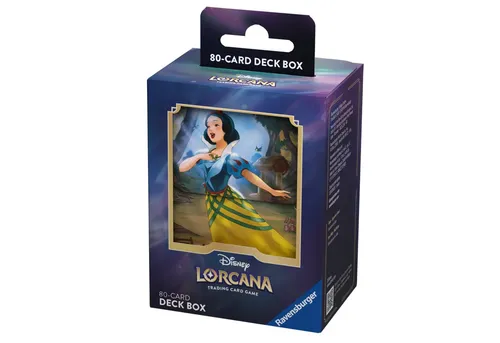 Ravensburger Sammelkarte Disney Lorcana - Deckbox Snow White