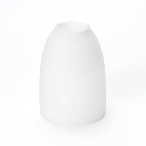 ORION LIGHTSTYLE Lampenglas Ersatzglas Lampenschirm für E14 Lampen, Loch 36mm, Höhe 110mm, opal weiß, matt